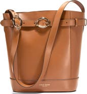 Cole Haan Alexandria Leather Bucket Bag