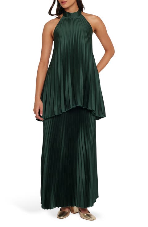 Darina Pleated Skirt Set