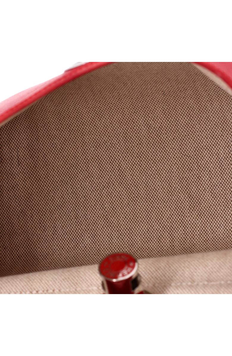 Pre-Owned Hermes Herbag Zip Berline Vache Canvas and Leather 31, Alternate, color, Rouge Piment