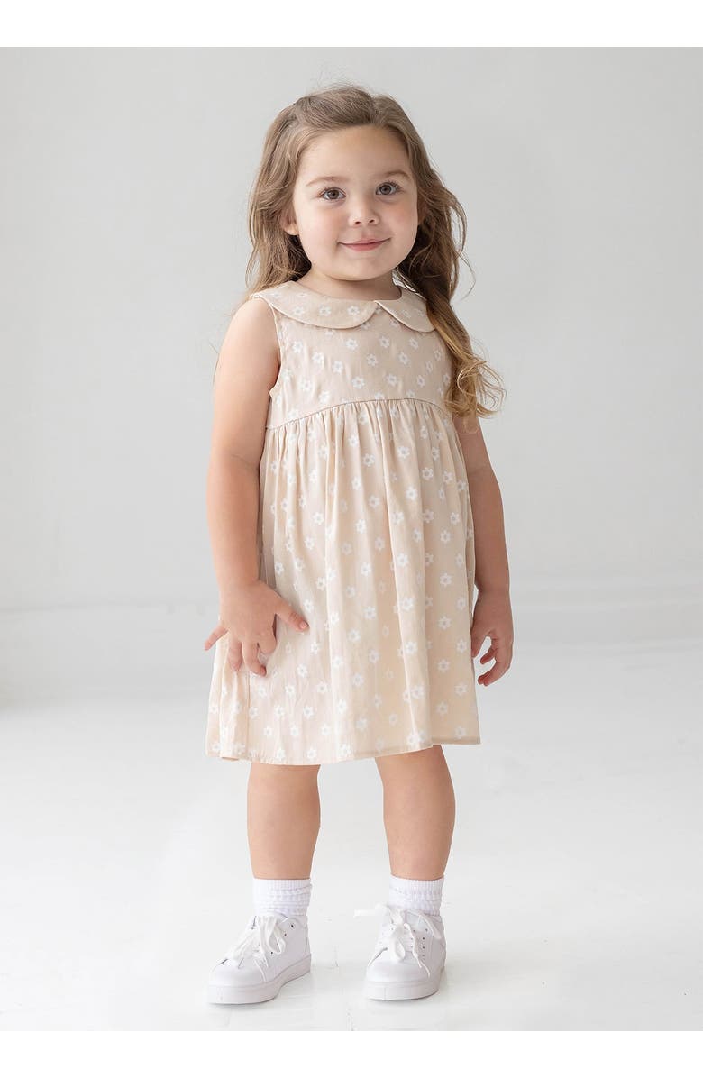 Mabel + Honey Pickin' Daisies Dress, Alternate, color, Brown