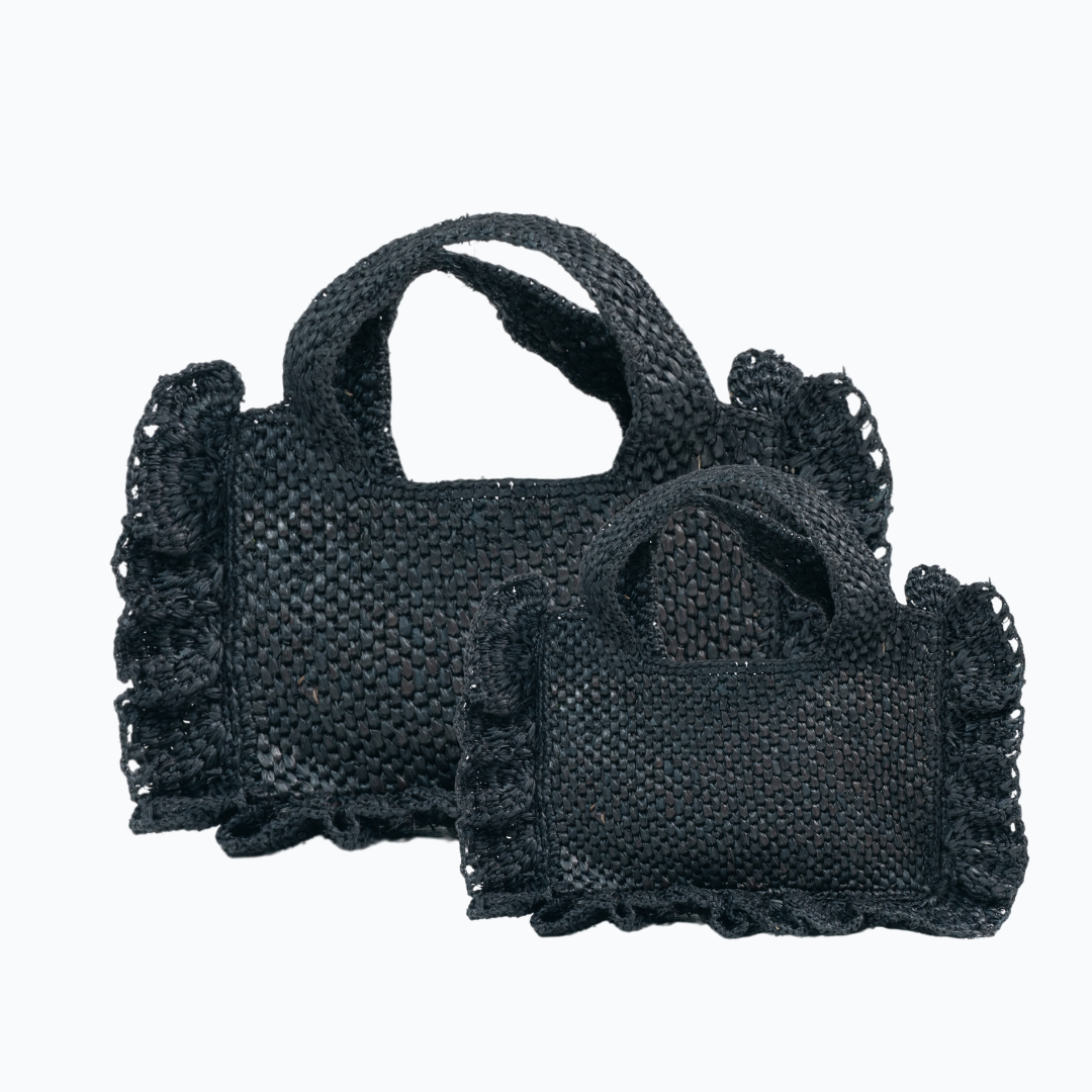 Zanatany Concepts Floute Bag, Main, color, Black - Small