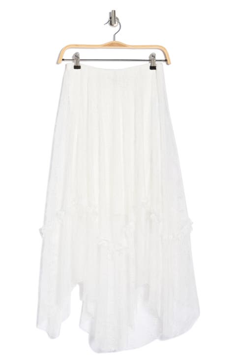 Josie Asymmetric Lace Skirt
