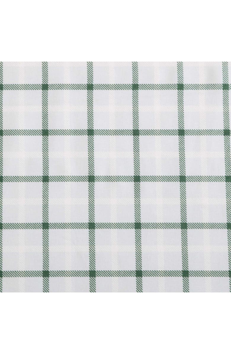 Eddie Bauer Classic Tattersall Plaid Sheet Set, Alternate, color, Grey/ White/ Green
