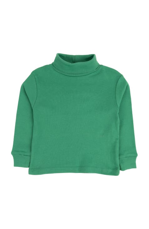 Kids Turtleneck, 100% Cotton, Solid Colors