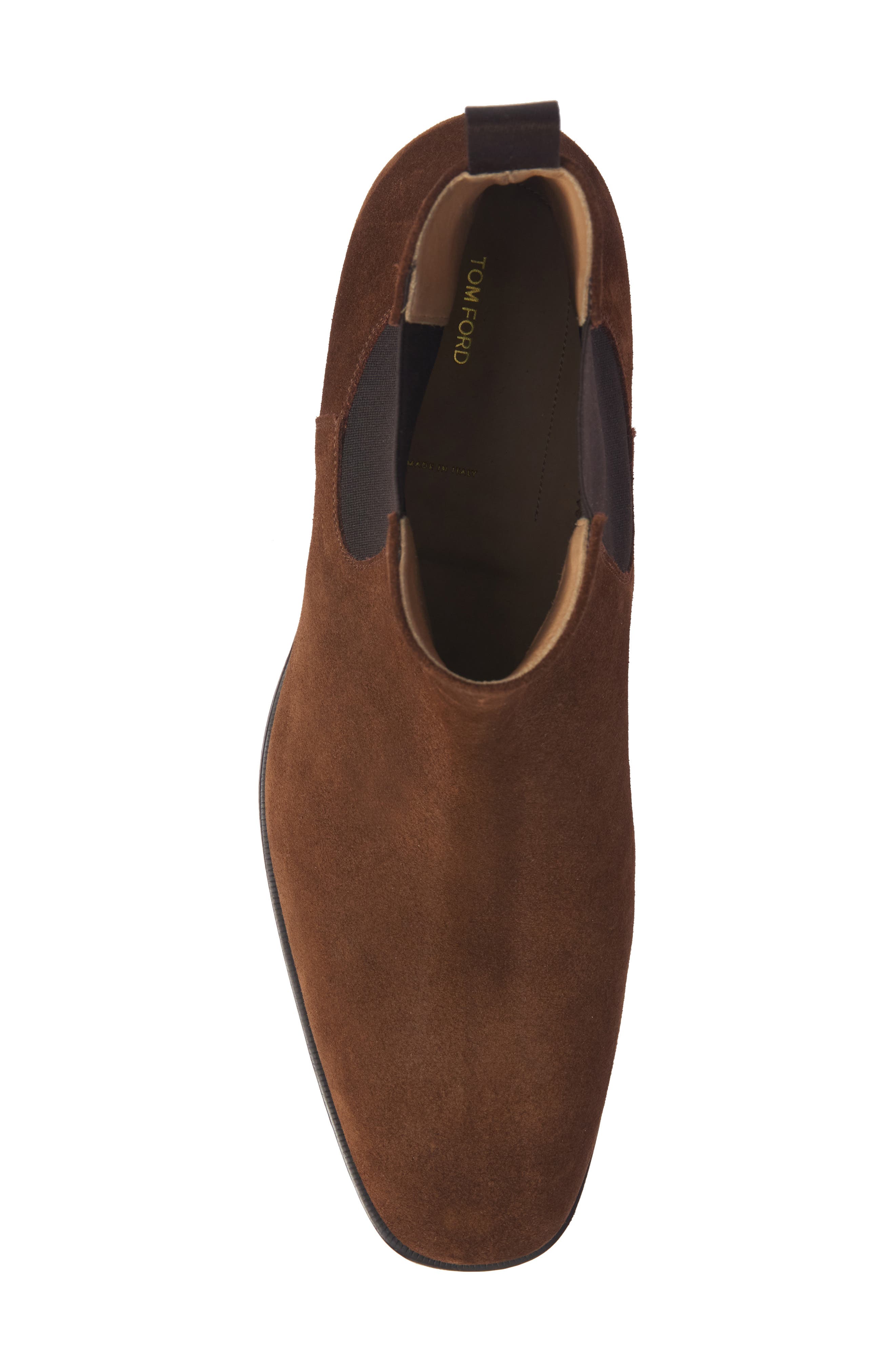 TOM FORD Alec Chelsea Boot, Alternate, color, Burnt