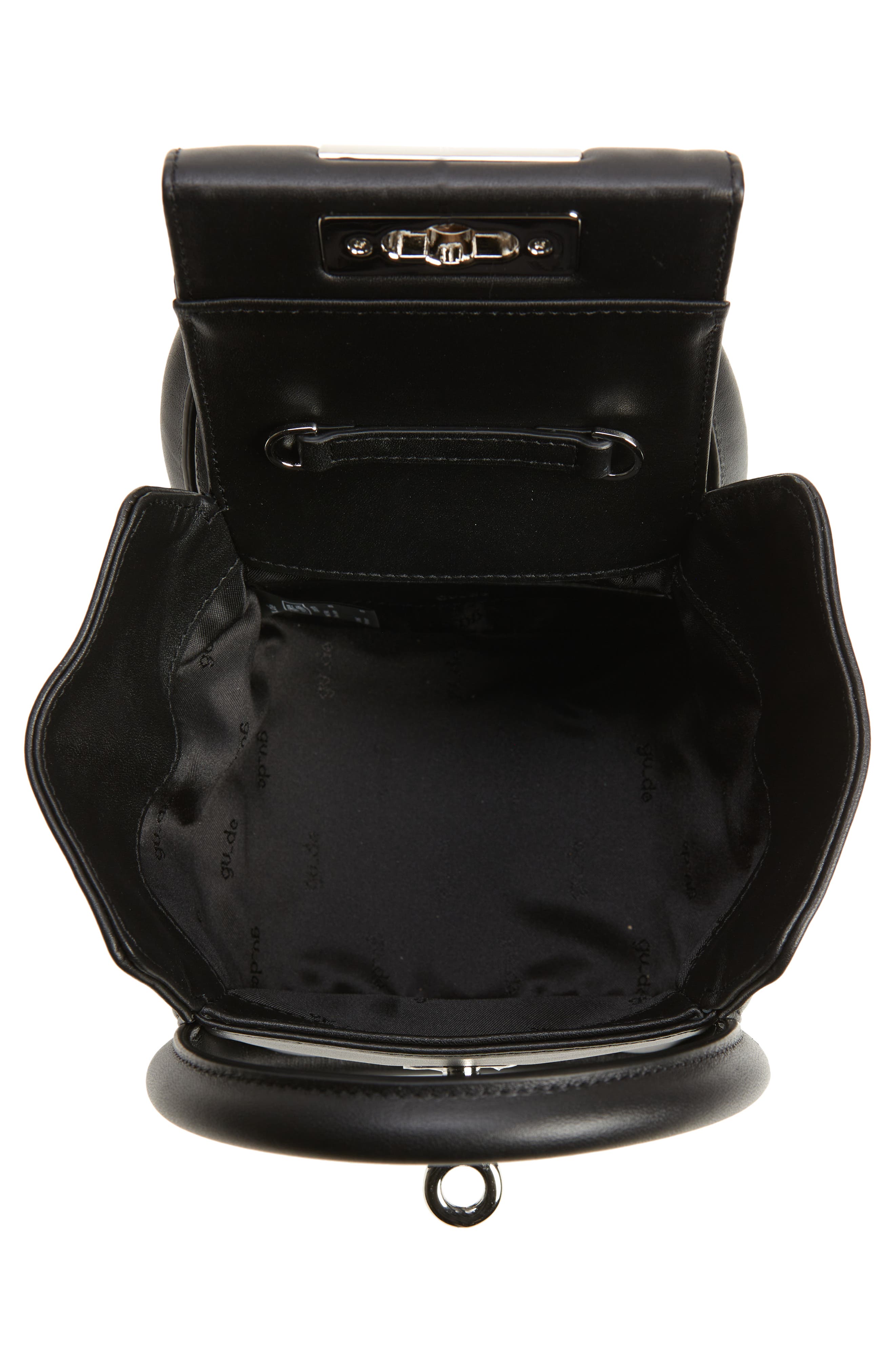 gu-de Mini Love Leather Top Handle Bag, Alternate, color, 