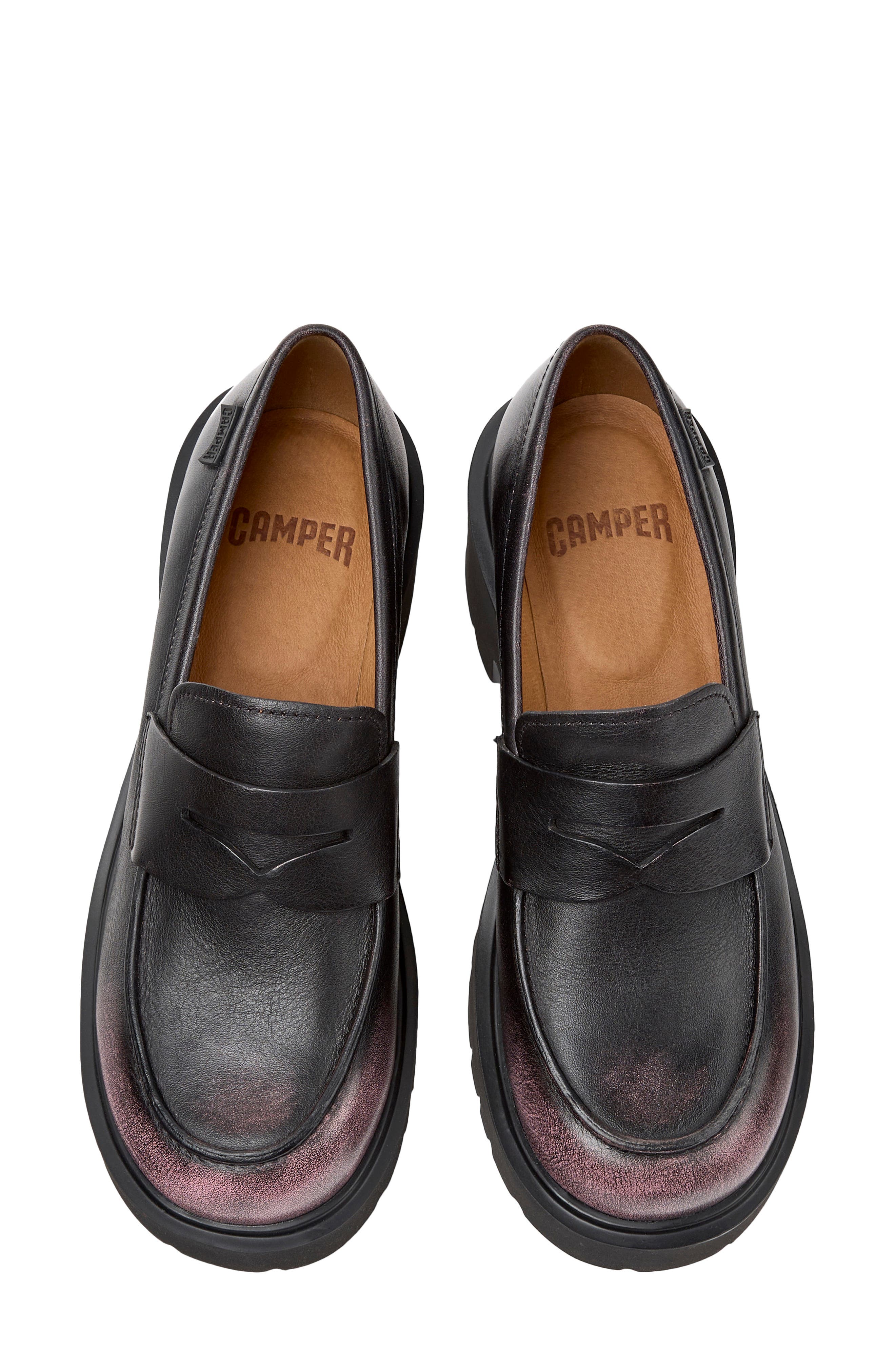 Camper Milah Penny Loafer, Alternate, color, Multi - Assorted