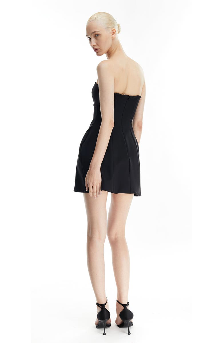 Mother of All Fiona mini Dress, Alternate, color, Black