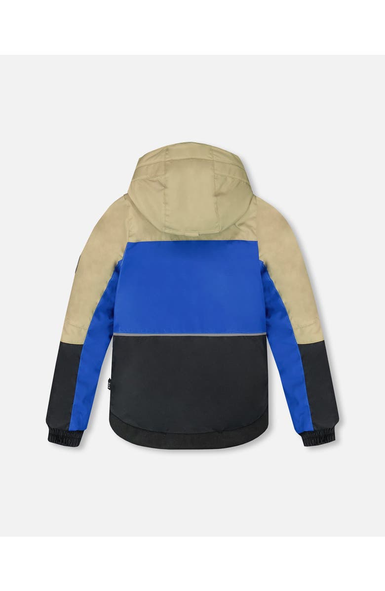 Deux par Deux Boy Two-Piece Play Snowsuit, Alternate, color, Bright Yellow Green