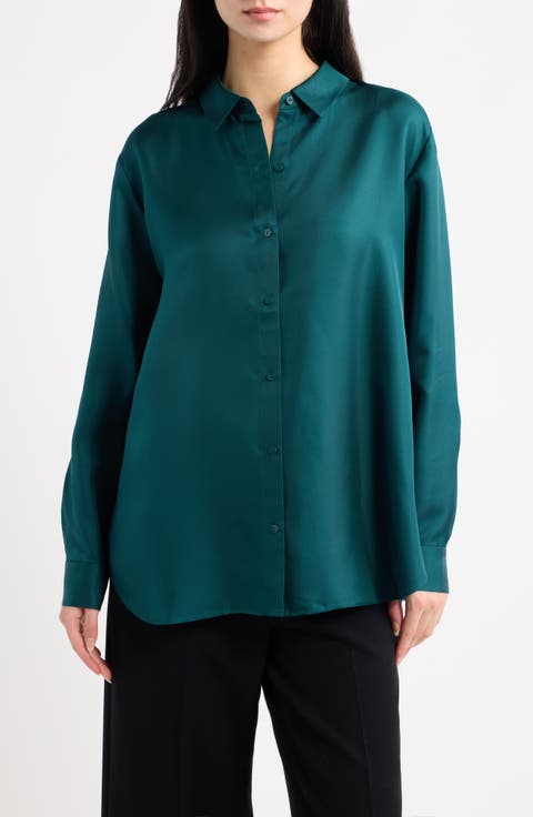 Silk Long Shirt