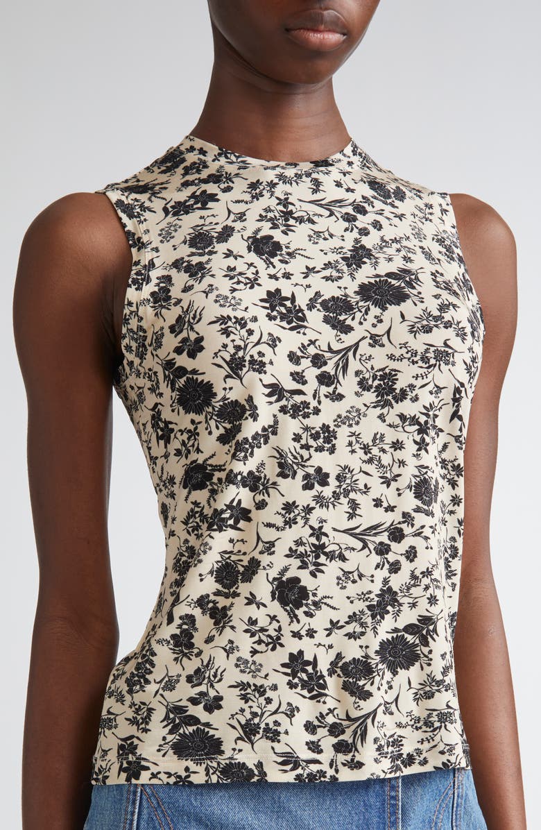 Ulla Johnson Ines Sleeveless Top, Alternate, color, White Gardenia