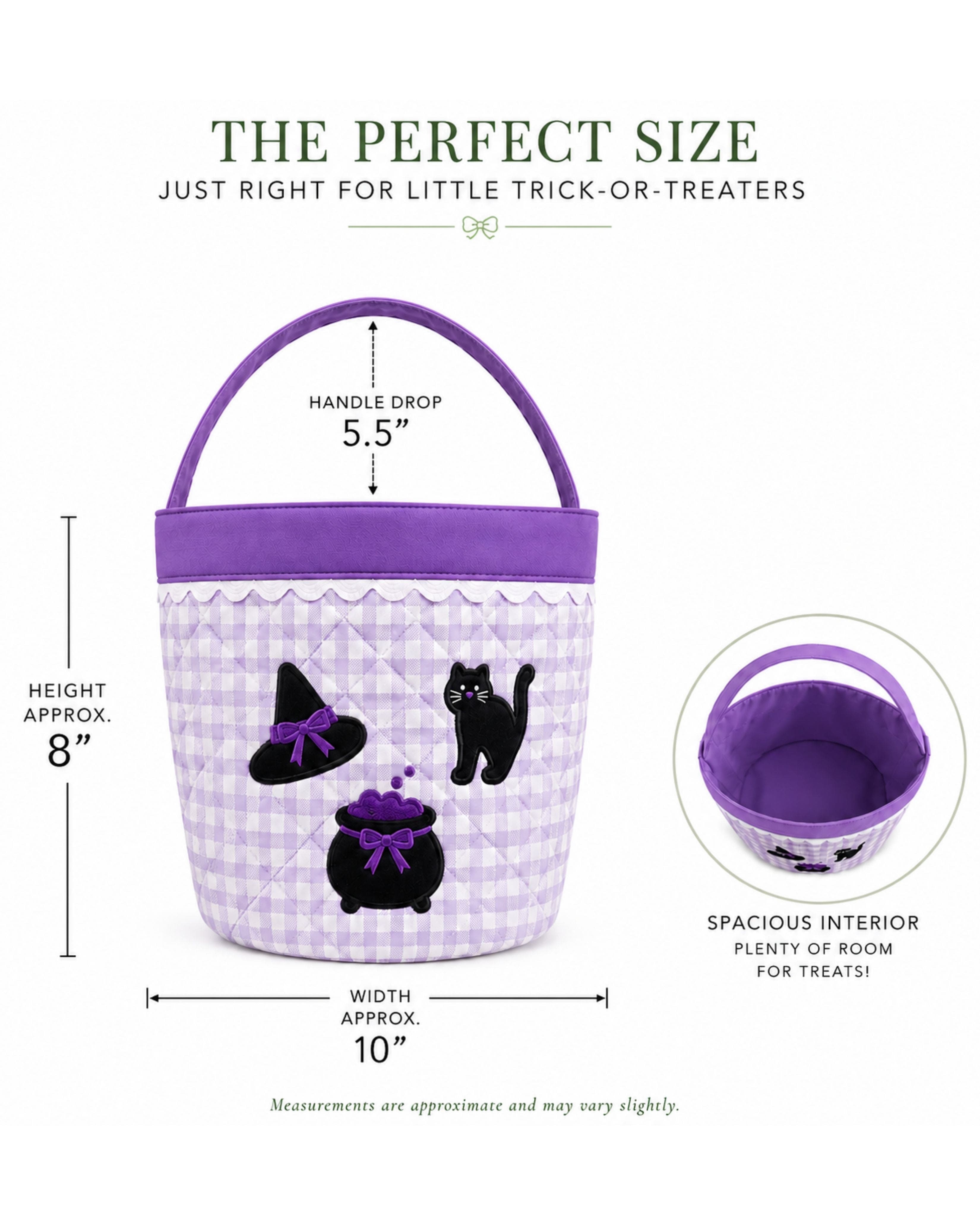 Witching Hour Trick-Or-Treat Tote, Alternate, color, Purple/Black