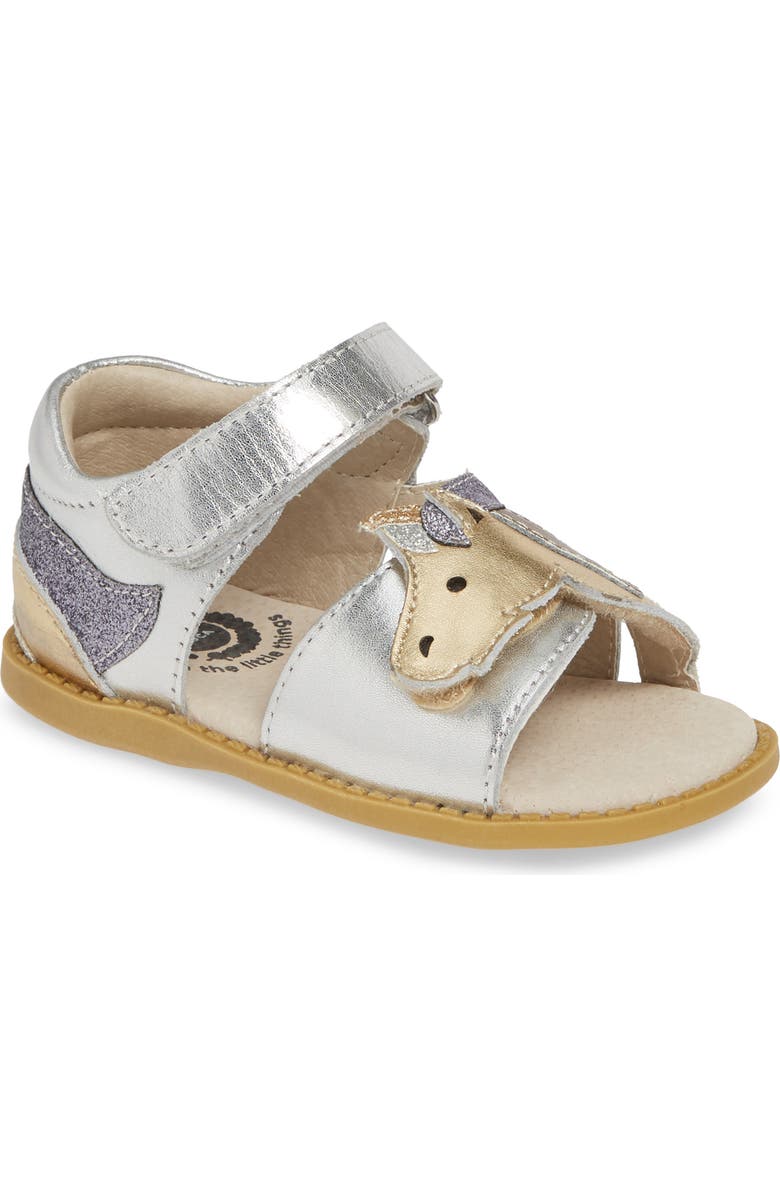 Livie & Luca Livie and Luca Unicorn Sandal, Main, color,