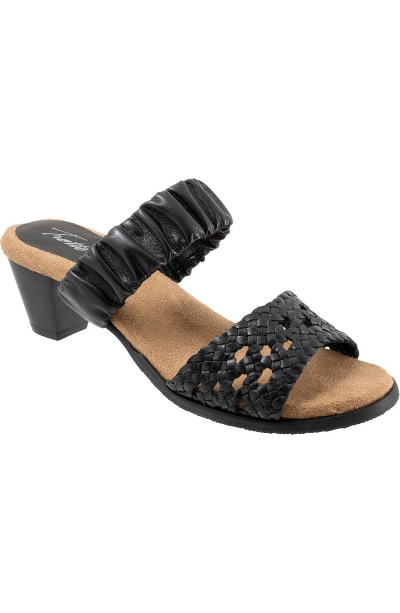 Trotters Mae Woven Slide Sandal, Main, color,