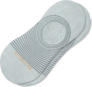 Bombas Solid Feedstripe Cushioned No-Show Socks
