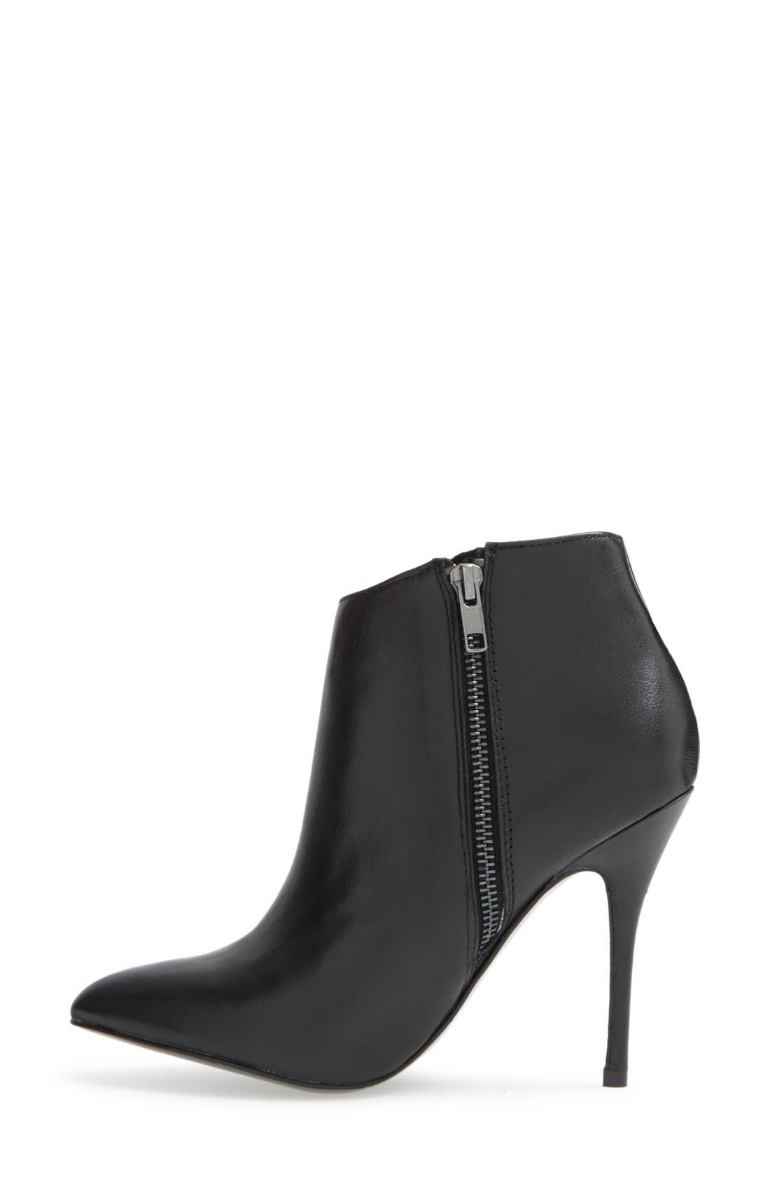 'Grrand' Bootie, Alternate, color, BLACK LEATHER