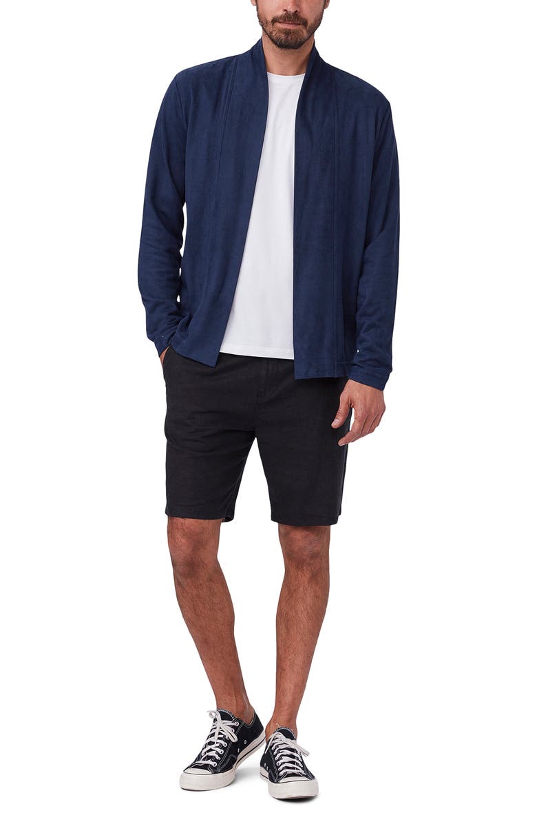 PAIGE Thompson Slim Fit Linen Blend Shorts, Alternate, color, 