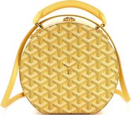 Pre-Owned Goyard Alto Hatbox Bag Coated Canvas
