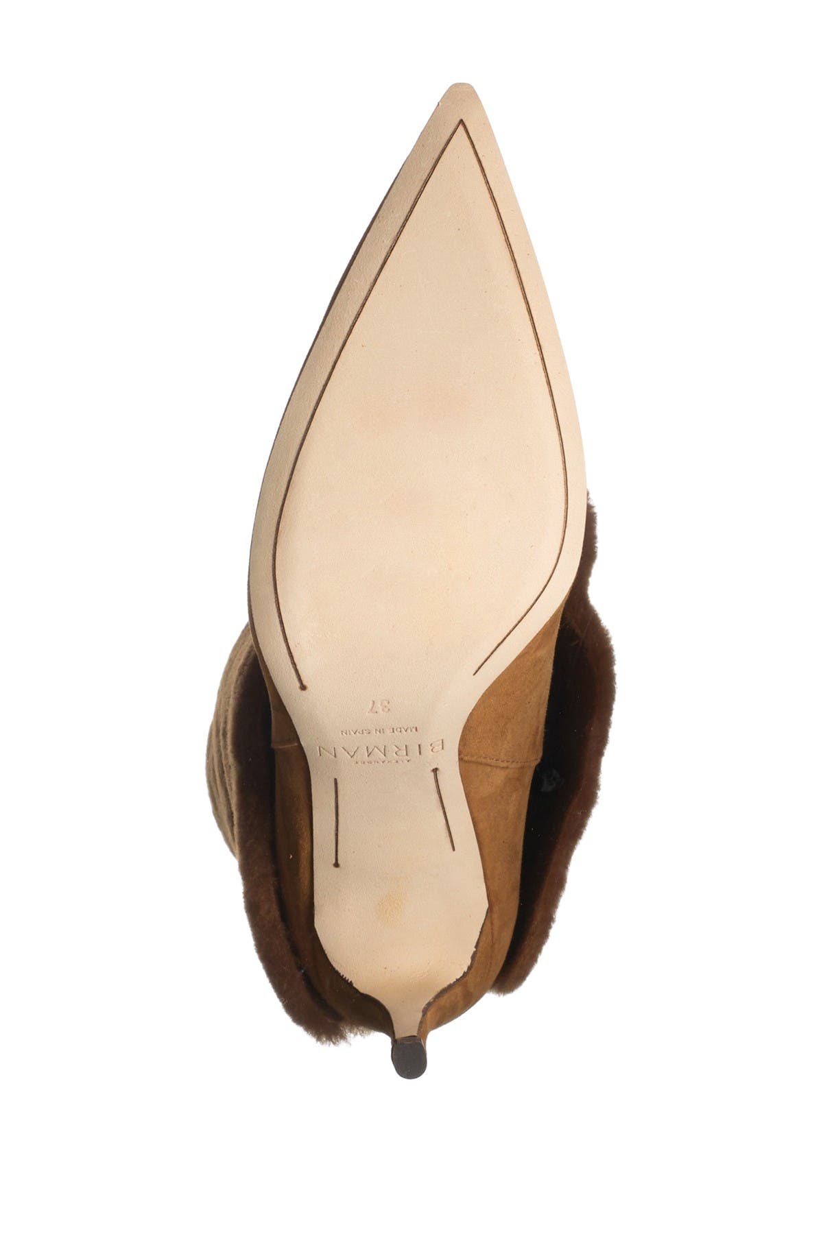 Alexandre Birman Genuine Shearling Booties, Alternate, color, 