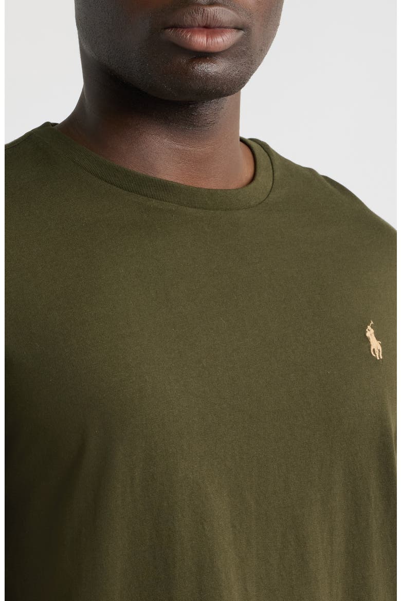 Cotton Jersey T-Shirt, Alternate, color, OLIVE