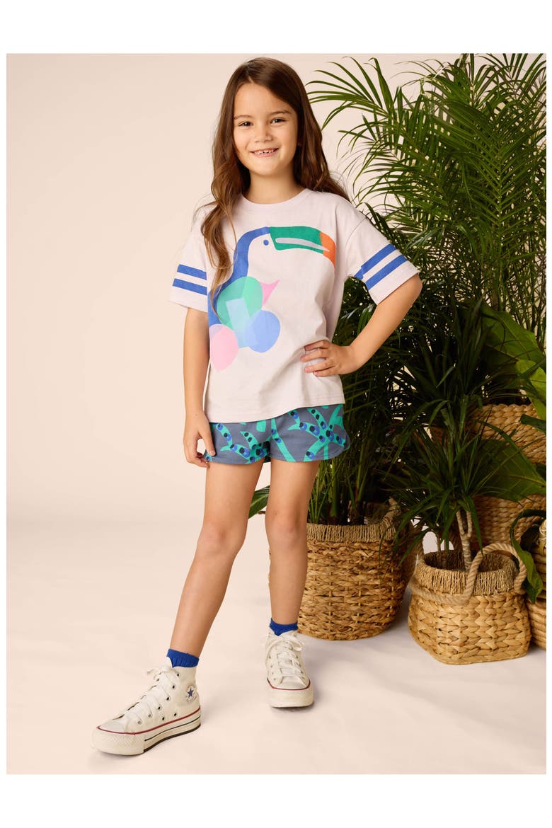 Tie Waist Shorts 2.0, Alternate, color, Spotted Palms