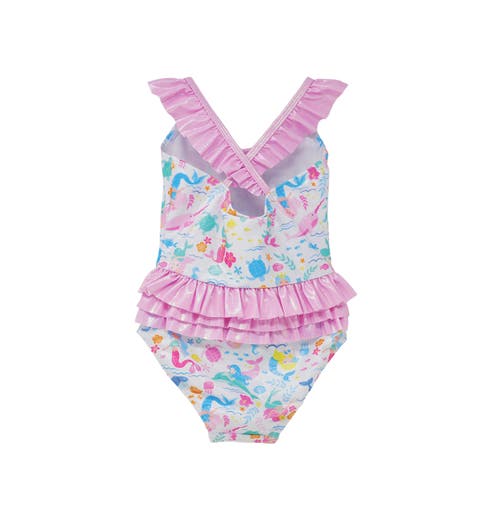 Flap Happy Upf 50+ Mindy Crossback Swimsuit For Girls