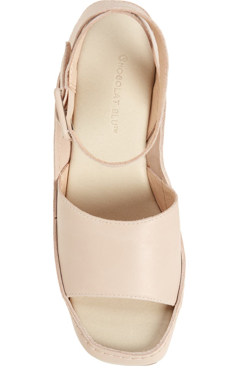 Chocolat Blu Pixie Ankle Strap Platform Wedge Sandal, Alternate, color,