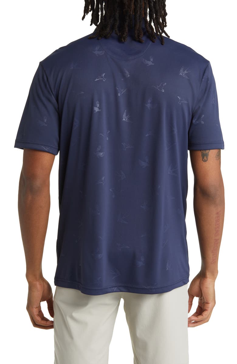Swannies Emmett Bird Print Golf Polo, Alternate, color, 