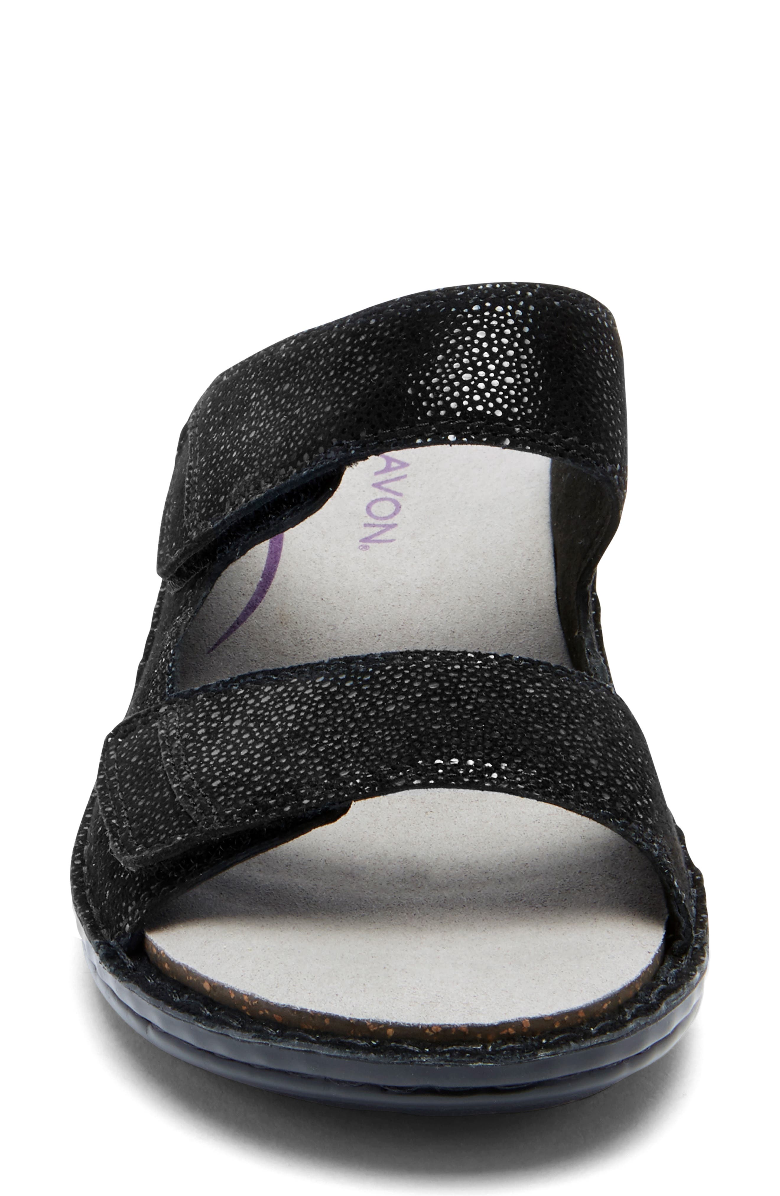 Aravon Cambridge Two Strap Slide Sandal, Alternate, color, 