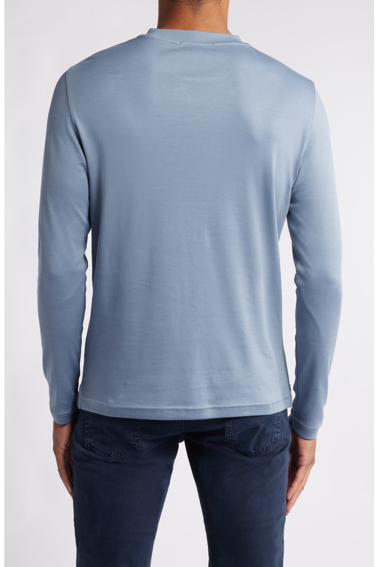 Georgia Long Sleeve T-Shirt, Alternate, color, METALLIC