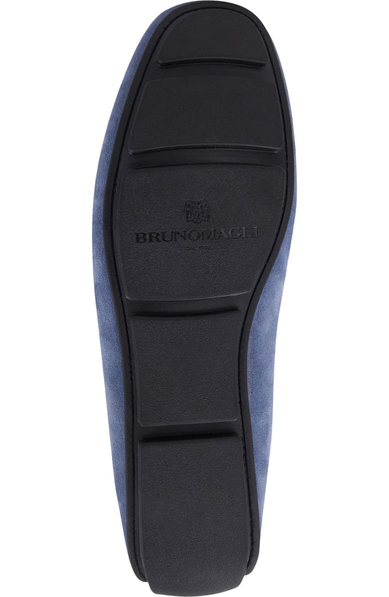 Bruno Magli Teramo Bit Driving Loafer, Alternate, color, Light Blue Suede