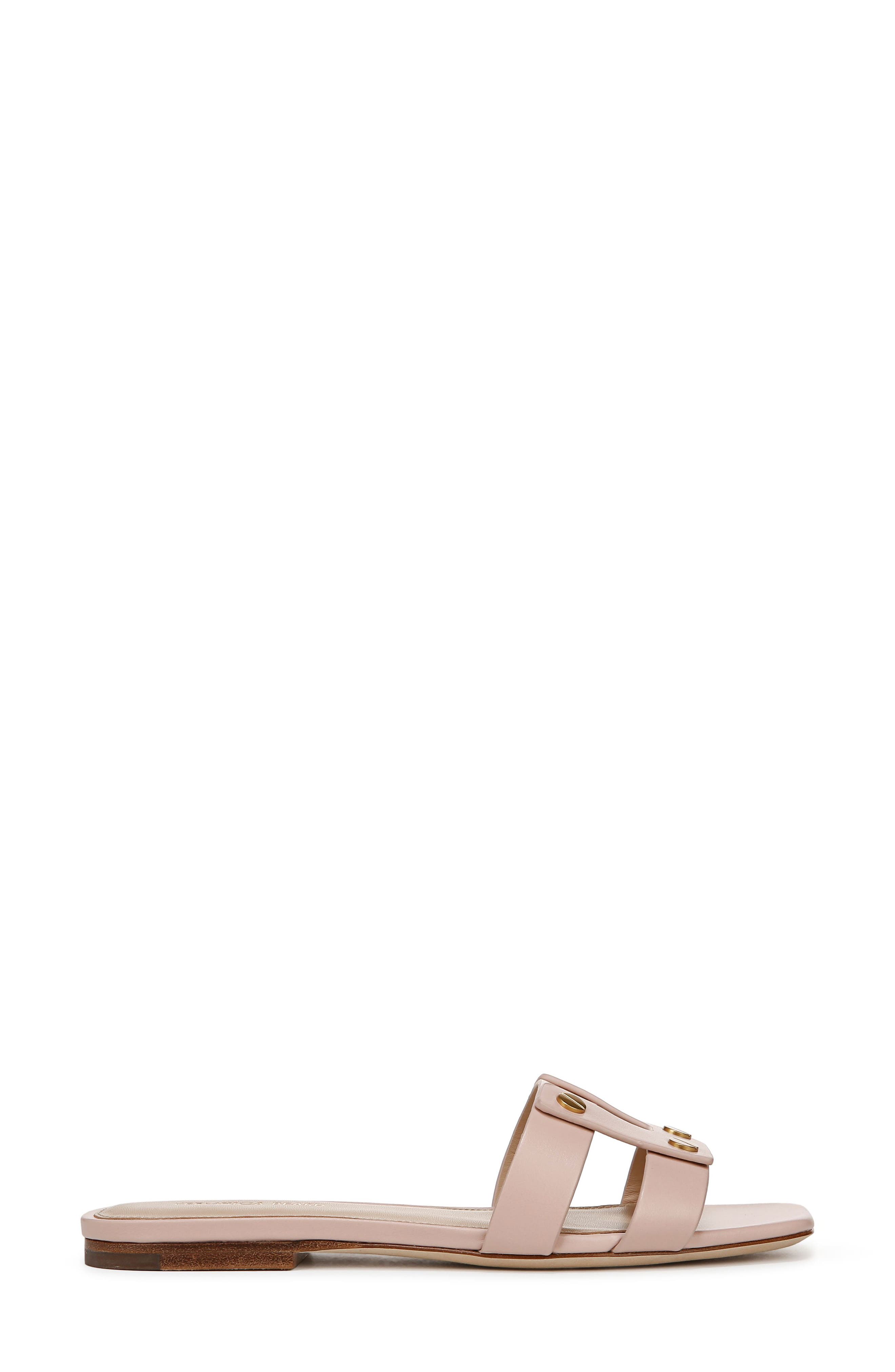 Veronica Beard Via Slide Sandal, Alternate, color, Rose