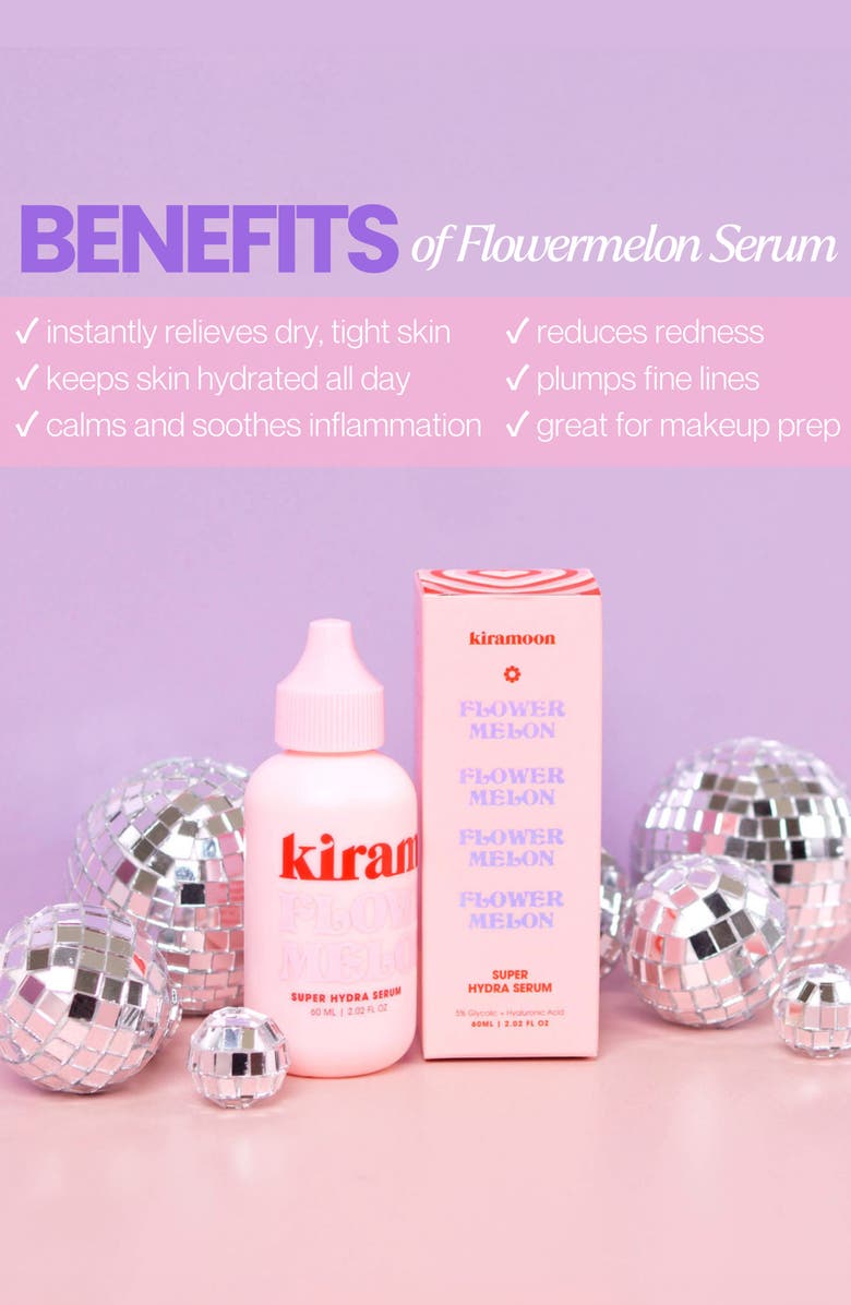 Kiramoon Flowermelon Super Hydra Serum, Alternate, color, Pink