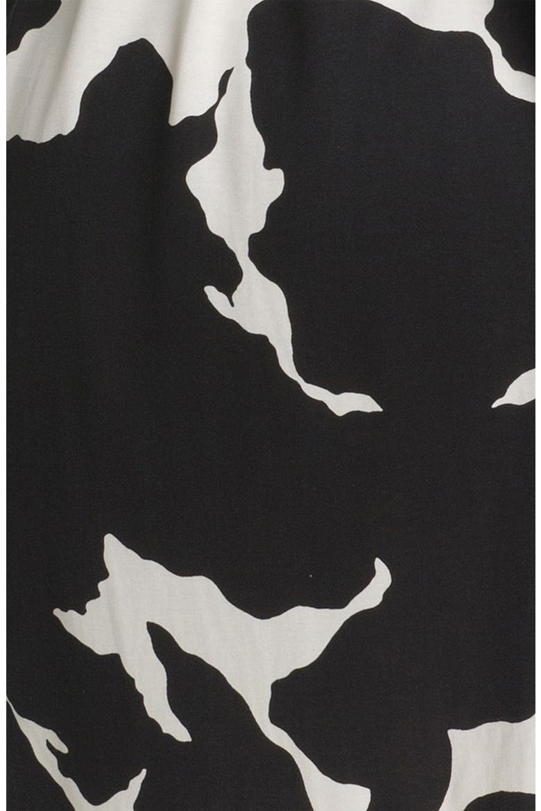 'New Jeanne 2' Dress, Alternate, color, GRAPHIC PETALS BLACK