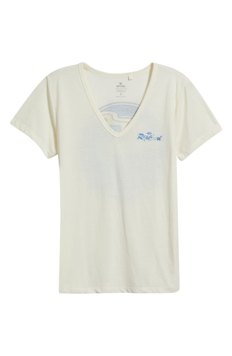 Rip Curl Layday Logo T-Shirt, Main, color, Bone