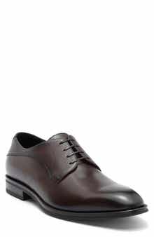 Derrek Mixed Finish Plain Toe Derby