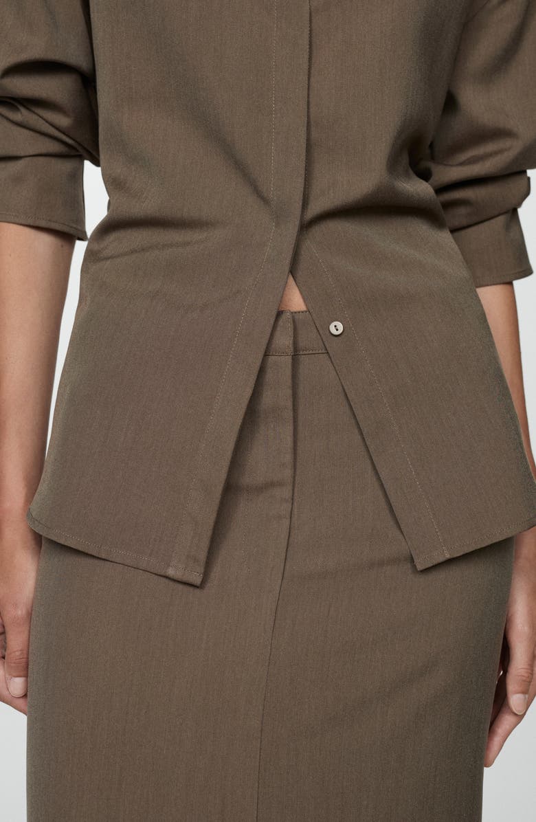 MANGO Column Maxi Skirt, Alternate, color, 