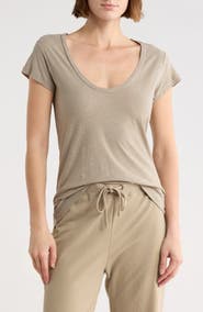 James Perse Deep V-Neck T-Shirt