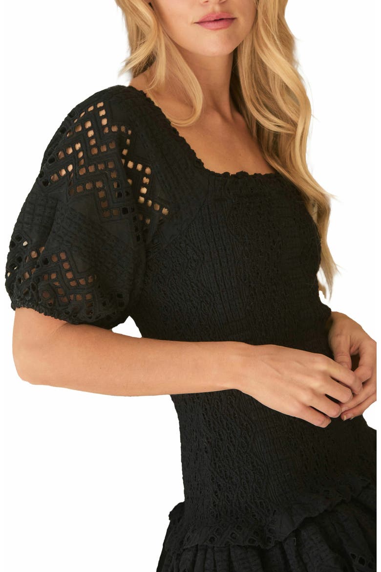 Nora Dress, Main, color, BLACK