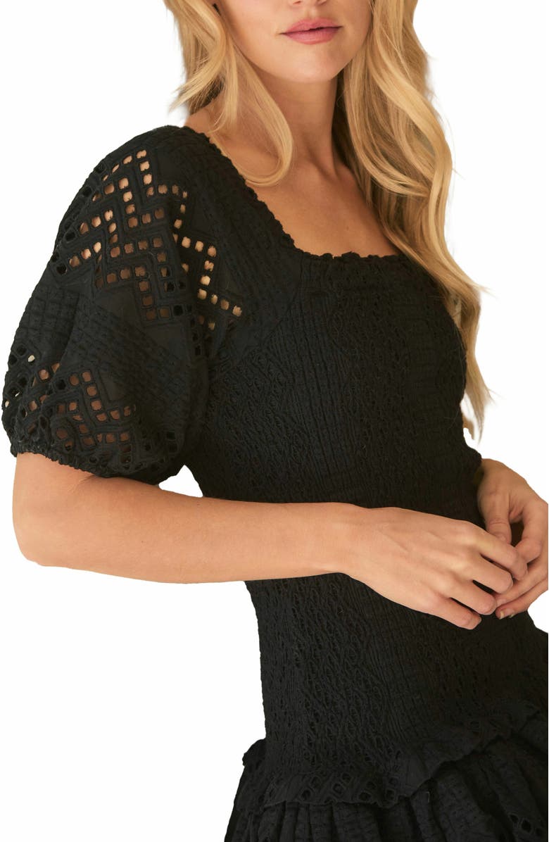 BTB Los Angeles Nora Dress, Alternate, color, Black