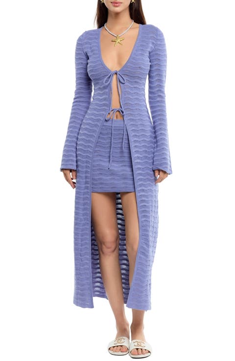 Mey Pointelle Cover-Up Cardigan