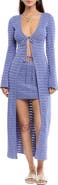Capittana Mey Pointelle Cover-Up Cardigan