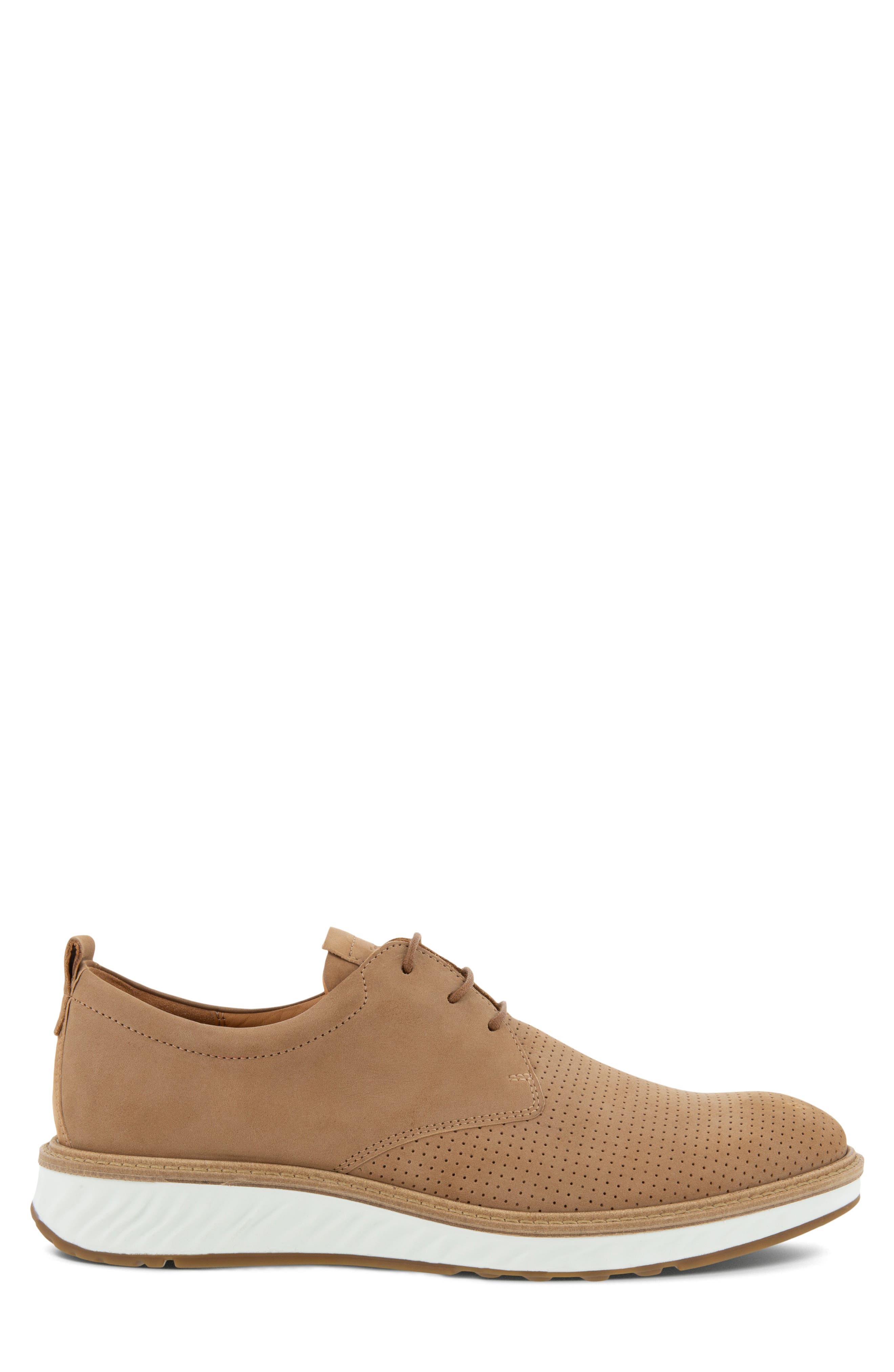 ST.1 Hybrid Perforated Plain Toe Derby, Alternate, color, CASHMERE
