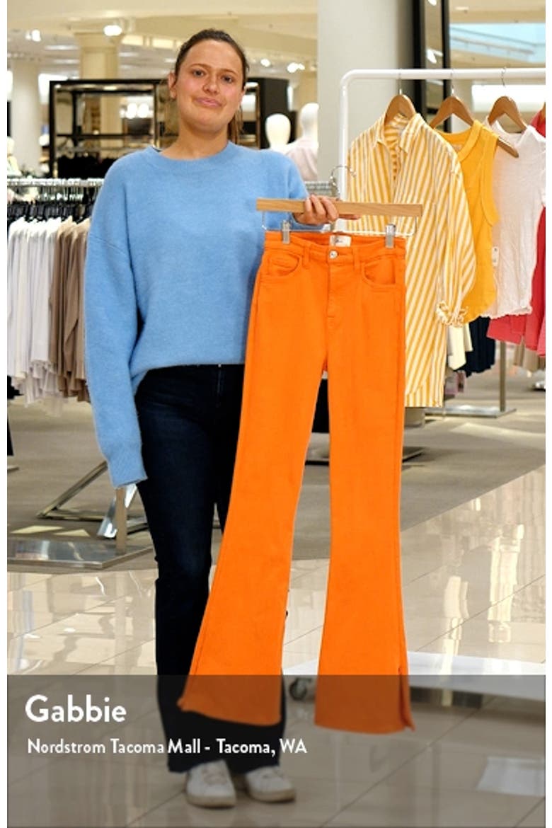 Ultra High Waist Skinny Bootcut Jeans video