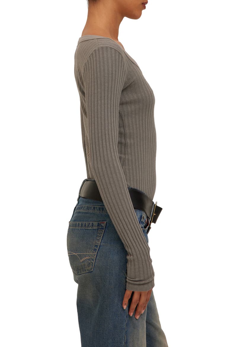 What's the Scoop Rib Top, Alternate, color, SLATE