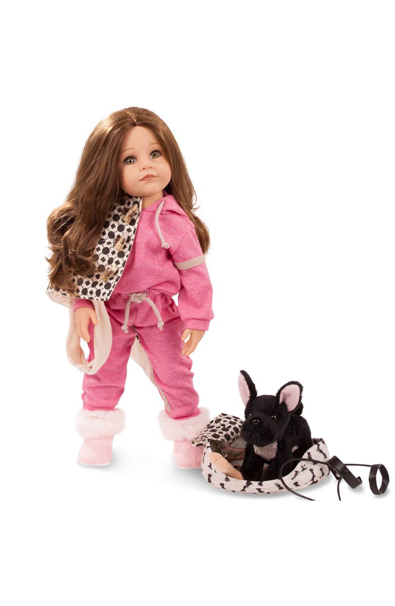 Gotz 19.5" Hannah Staycation Poseable Standing Doll, Alternate, color,