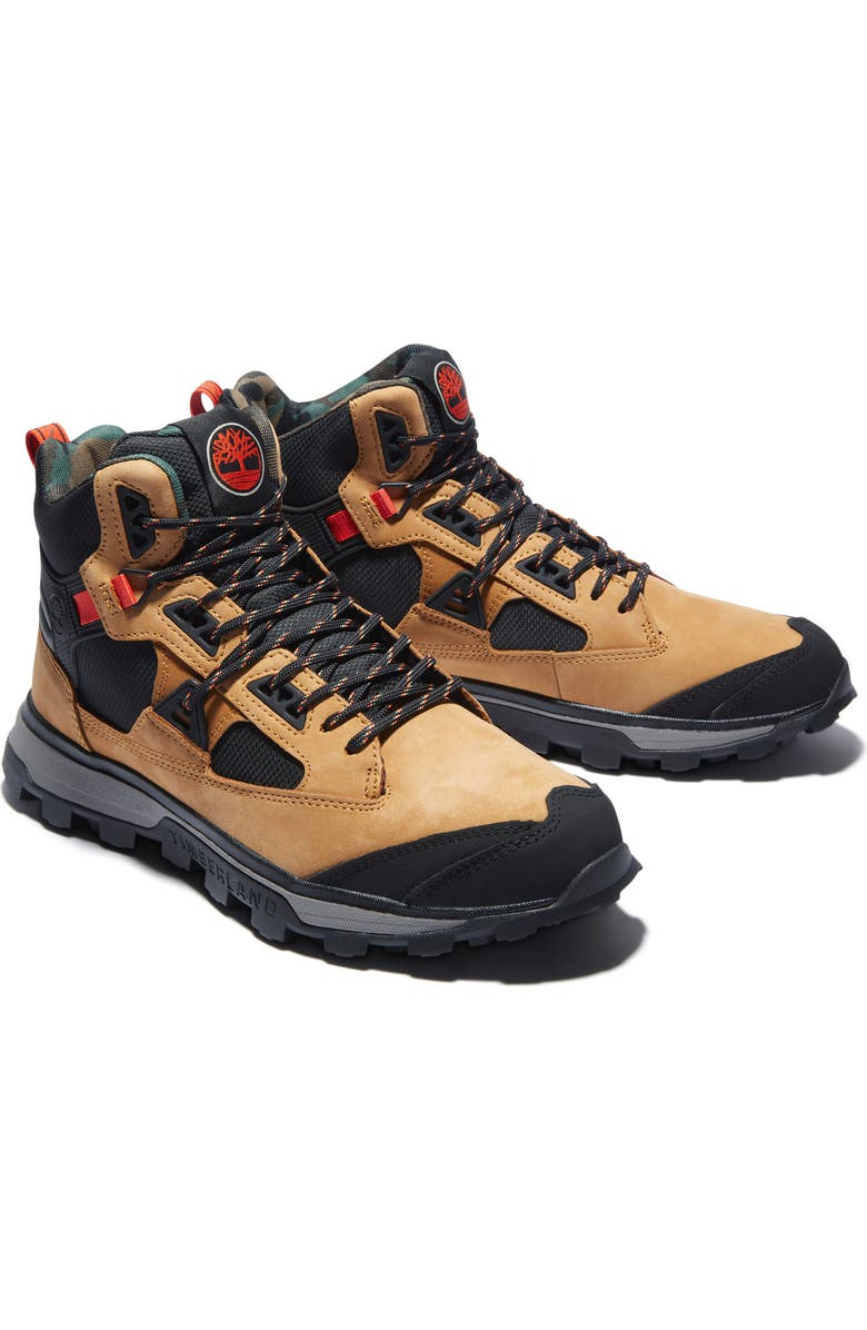 Timberland Treeline Hiking Boot, Main, color, Wheat Nubuck W Camo