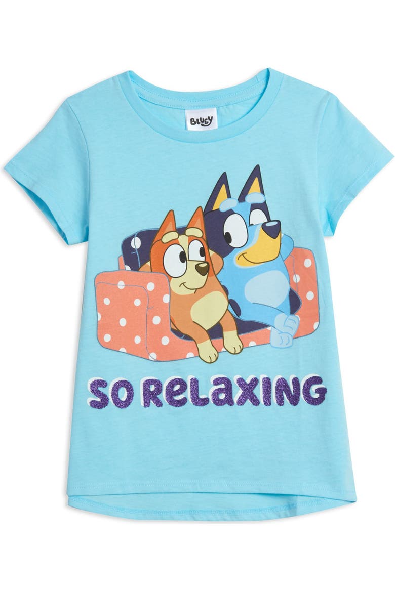 3-Pack Short Sleeve T-Shirts, Alternate, color, Bluey Pastel Multi