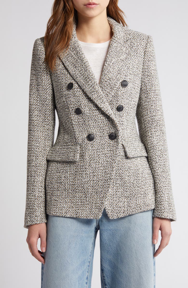 rag & bone Preston Tweed Blazer, Alternate, color, 