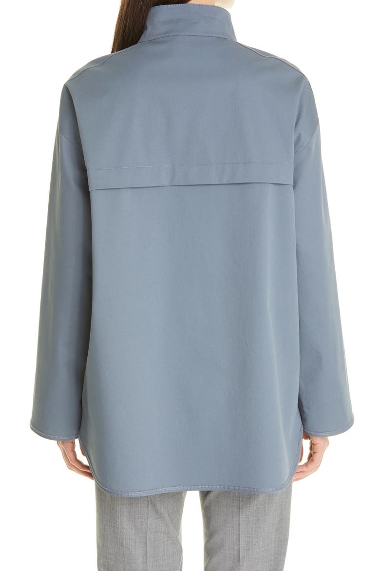 Ansel Stretch Cotton Jacket, Alternate, color, OCEANA